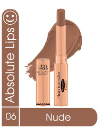 Beauty Berry Non Transfer Waterproof Lipstick, Long Lasting Smudge Proof Highly Pigmented Shades, (NUDE-06, 1)