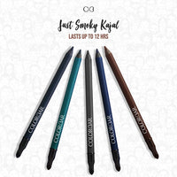 Colorbar Just Smoky Kajal, Matte Finish, 1.2g - Just Blue