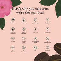 Juicy Chemistry Damask Rose & Coffee Under Eye Cream, 5 g, Caffeine-rich Eye Cream for Dark Circles, Fine Lines & Puffy Under Eyes - Certified Organic Night Eye Cream