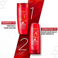L Oréal Paris Color Protect, Protecting Shampoo With Linseed Oil+Uva/Uvb Filter (180Ml)