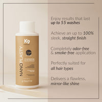 Beauty Garage Nanoplasty Vegan One | K9 Brazilian Series | 5th Generation Ultra Smooth Tanino-Fusion Technology, 100ml