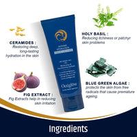 OCEGLOW-Powerful Marine Extracts Anti Aging Water Face Cream & Intense Hydration Face Wash | Face Wash For Acne Prone Skin & Cream For Wrinkles & Fine Lines | Daily Skin Care Regime