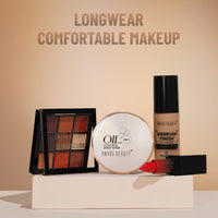 Swiss Beauty Oil Control Compact Powder | Lightweight Compact Powder for Matte Flawless Finish | Face Makeup, Shade - Skin-Beige, 20 gm |