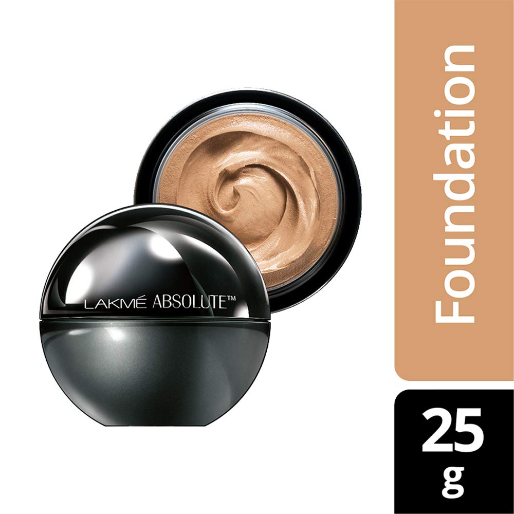 Lakmé 9 To 5 Flawless Matte Complexion Compact, Almond, 8G And Absolute All Skin Natural Mousse, Golden Medium 03, 25G, Ivory