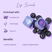 Earth Rhythm Lip Care Kit pack of 4 | Gift Set For Men & Women With Lip Scrub, Lip Serum, Lip Balm & Lip Mask | Exfoliate, Hydrate, Nourish, Moisturize - 4 Gm (Each)