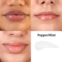Tint Cosmetics 10ml Transparent Lipgloss, Non Sticky, Hydrating, Light Weight, Long Lasting, High Shine & Soft Natural Liquid Lip Gloss For Girls & Women (Peppermint)
