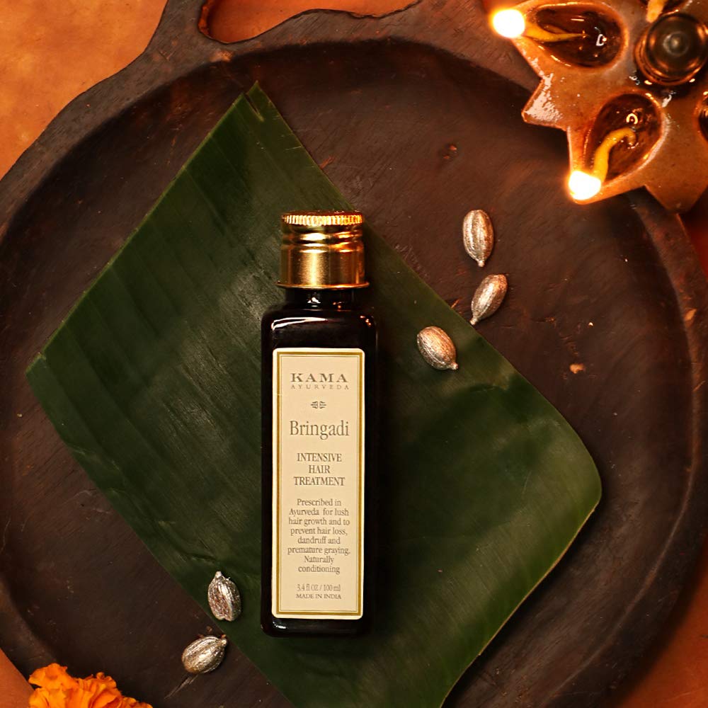 Bringadi Intensive Hair Treatment Oil & Nalpamaradi Thailam Skin Brightening Treatment