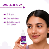 The Derma Co 10% Vitamin C Face Serum with 5% Niacinamide & Hyaluronic Acid - 10ml | Fades Dark Spots | Reduces Pigmentation | Boosts Collagen | Brightens Skin