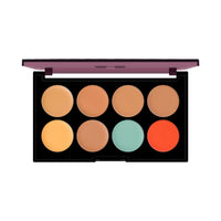 Hilary Rhoda Concealing & Contouring | 8 Shades in Palette | Colour Corrects with High Coverage | Face Palette | Hides Dark Spots & Pigmentation | Buildable Coverage | 12g (Shade-2)