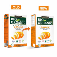 INDUS VALLEY 100% Organic Orange Peel Powder | Citrus aurantium - (100g *2= 200g)
