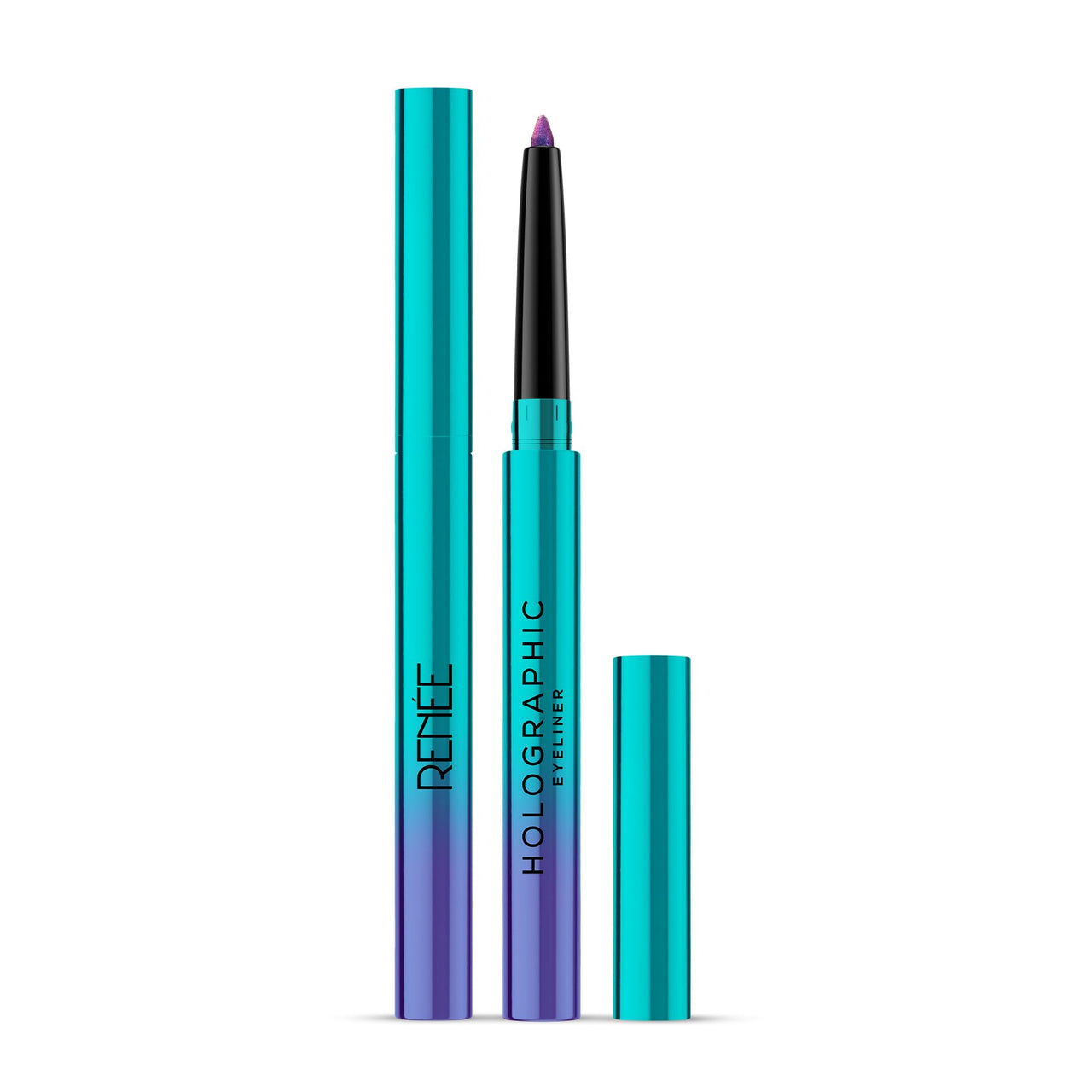 RENEE Holographic Eyeliner, Smudge-proof & Long-lasting, Easy Glide & Quick-drying Formula With Monochrome Effect, Intense Color Pay-off, Infused With Vitamin E, 01 Earth