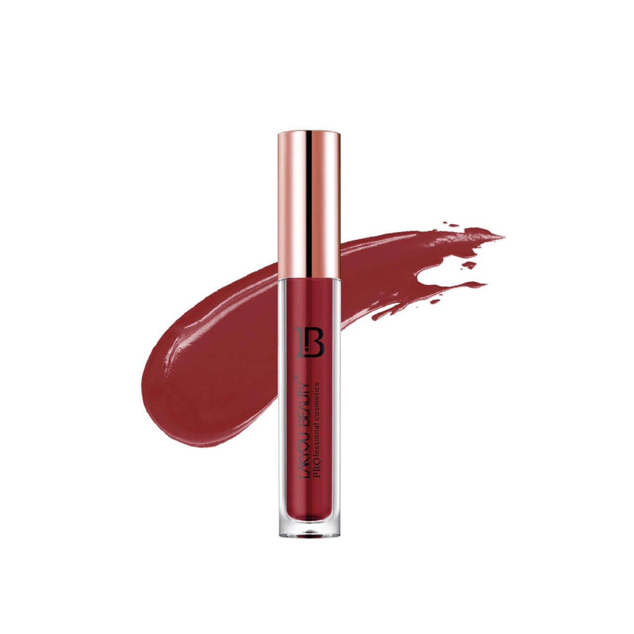 LakyouBeauty Color Infusion Non-Transfer Liquid Lipsticks (Ruby Mehroon)