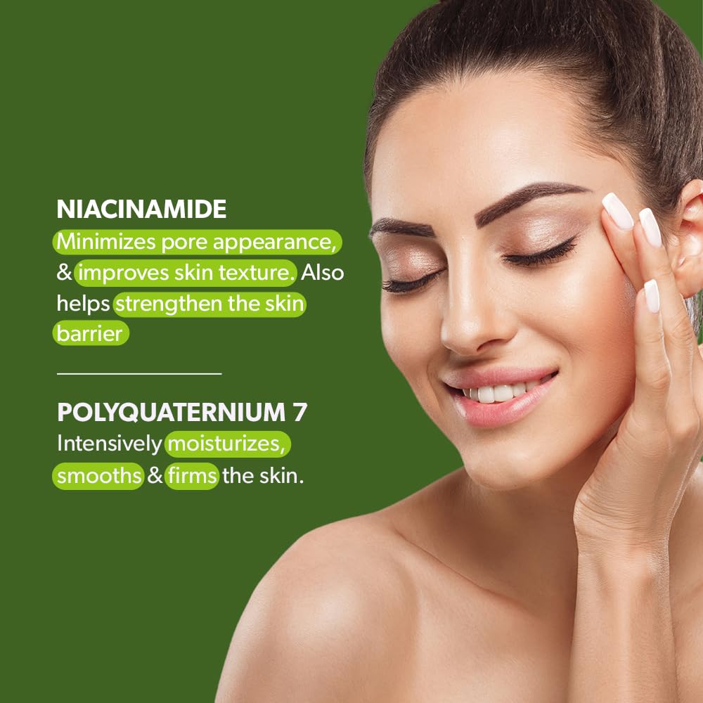 Twasa Niacinamide Serum Face Wash for Boosts Hydration, Reduces Pores & Improve Skin Texture | Enhance Skin Glow Face Wash For All Skin Types | Paraben & Sulphate Free, 100ml