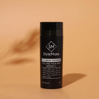 STYLEMAKE Thickener Hair Loss Concealer - Hair Building Fibers 28Gm - Hair Fibers For Thin & Fine Hair - Hair Thickening Fibers For Men & Women (Dark Brown), 28 Grams