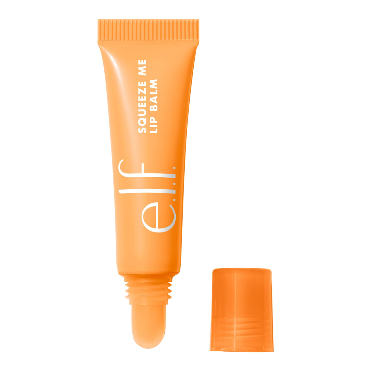e.l.f. Squeeze Me Lip Balm, Moisturizing Lip Balm For A Sheer Tint Of Color, Infused With Hyaluronic Acid, Vegan & Cruelty-Free, Peach, (1 count)