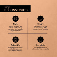 Deconstruct Skin Soothe Moisturizer | 1% Ceramides + 0.2% Bisabolol | Ceramide Barrier Repair | Soothing | For Very Dry to Combination Skin | Deep Moisturization & Hydration | 50 gm