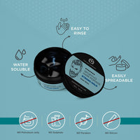 The Man Company Sportivo Stronghold Hair Styling Pomade Wax for Men | Stylish Glossy Finish Hair Volumizer | Non Sticky - 100gm