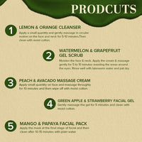 KHADI NATURAL FRUITS MINI FACIAL KIT
