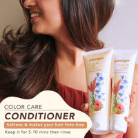 paradyes Color Care Conditioner, Enriched with Flax Protein & Quinoa, Ideal For Colored Hair, Infused with Aloe Vera, Hibiscus, and Amla For Hydration and Nourishment, 120ml,100 Gram