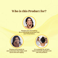 Episoft AC SPF 50 + sunscreen | Maximum Hydration | Protection against both UV-A/UV-B, Water and Sweat Resistance | Lightweight | With anti-aging benefits | For all Skin Types | No white cast | 50 G