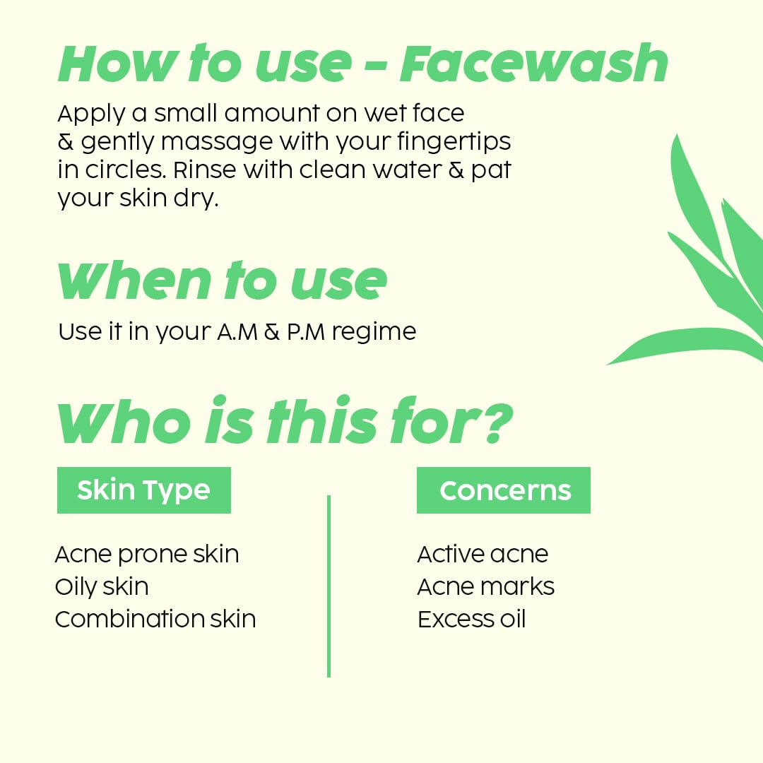 The Plant Fix Plix Jamun Face Wash and Active Acne Serum Combo(100ML + 30ML) For Active Acne & Oil Control, For Breakouts | Oily & Acne Prone Skin | Women & Men