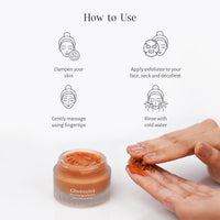 SHANKARA Gheesutra Nourishing Exfoliator - Enriched with Washed Ghee and Almonds for Deep Penetration, Pore Clarity, and Fine Line Reduction - 50 ml