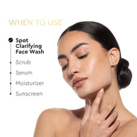 VLCC Clinic ProPerfect Spot Clarifying Face Wash 150 ml - AlphaXTM Complex is known for Spot lightening | Powered by Alpha Arbutin and Niacinamide | visibly fade dark spots, pigmentation