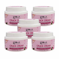 Globus Naturals Crack Cream Rose 100gm (Pack of 5)