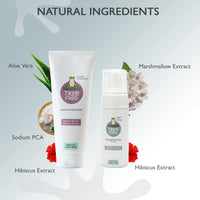 TRue FRoG Leave-in Conditioner - 200g and Volumizing Hair Mousse- 150ml For Moisturization and Definition, with Boabab Oil and Hibiscus Extract For Curly and Wavy Hair (Combo Pack of 2)
