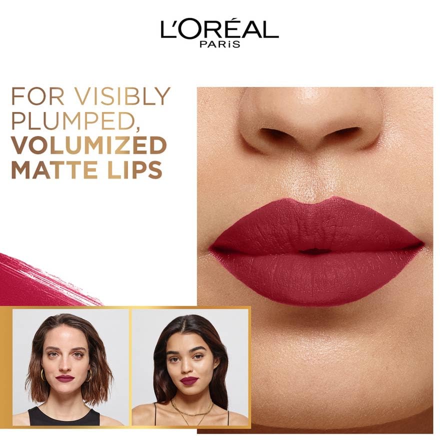 L'OREAL PARIS Color Riche Intense Volume Matte Slim Lipstick - 613 Iced Litchi