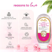 Globus Remedies Pimple Clear Face Wash with Glycolic & 1% Salicylic Acid - 100 ml (Pack of 2)
