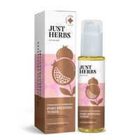 Just Herbs Ayurvedic Pomegrante Alcohol Free Facial Toner & Just Herbs Castor and Black Onion Seed Sulfate Free Shampoo Reduce Hairfall Combo
