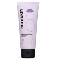 Cureskin Keratin Smooth Conditioner With Moringa, Keratin And Argan | Strenghtens And Nourishes For Damaged Hair, 80 Gram (Pack Of 1)