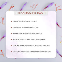 Just Herbs Saffron + Malai Nourishing Body Milk Lotion- 300ml & Just Herbs Body Lotion For Dry Normal & Combination Skin Nourishing Body Milk With Coconut + Almond - 300ml Combo