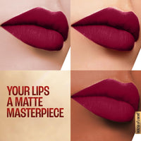 Lakmé 9 To 5 Primer + Matte Lipstick, Matte Finish, Lightweight Lipstick, Lasts For 16Hrs, Nourishes Lips & Great For Daily Use, Deep Wine, 3.6G (Pack of 2)