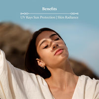 Blue Nectar SPF 30 Plant Based Brightening Face Cream Eladi Kumkumadi Cream for Natural Skin Brightening Face Cream for Women Daily Use (16 Herbs, 50g)