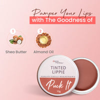 Earth Rhythm Tinted Lip Balm & Cheek Tint with SPF30 - Ahoy There, Nourishes & Hydrates Dry Chapped Lips, Provides UV Protection, with Shea Butter & Almond Oil, Chemical & Paraben free - 10g