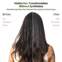 Sacred Grove Condition & Repair Hair Mask | Hydrates Rough & Dry Hair | Marshmallow Root, Flaxseed & Hibiscus | Made with 10 Potent Raw Herbs | At-Home Hair Spa | Paraben, Sulphate-Free | 200 gms