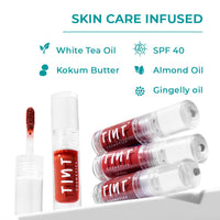 Tint Cosmetics 2.5ml Matte Finish Guava Liquid Lip Stain, Waterproof, Transfer Proof, Non-Sticky, Non Drying, Light Weight, Long Lasting & Hydrating For Girls & Women