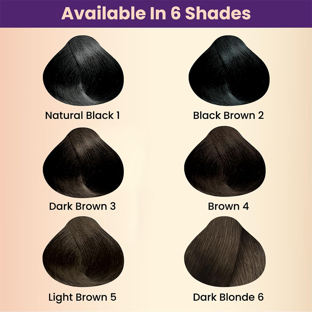 Streax Professional HueMagic Permanent Hair Colour Cream, 90gm |Brown Hair Colour, Dark Brown 3 | No Ammonia hair Color| For All Hair Types