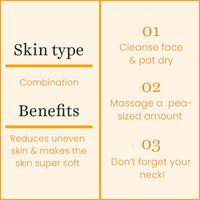 O3+ Vitamin C & Turmeric Glow Gel Cream for Women & Men Turmeric + Rosemary (50gm)