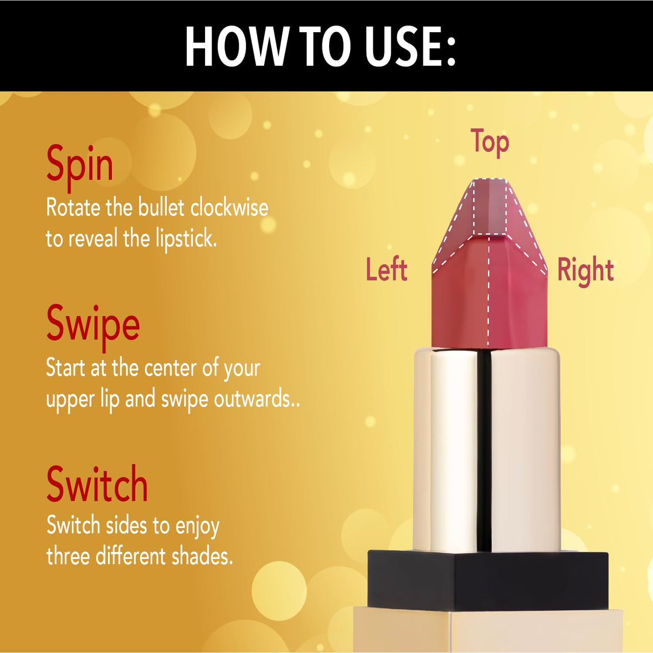 Blue Heaven 2 in 1 Festive Lipstick | Dual Shade | Ultra Lightweight Soft Matte Finish | Long Stay Comfort Wear Lipsticks for Women |C6| 4gm