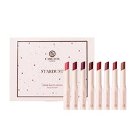 Carlton London Creamy Matte Stick Lipsticks Smudge-Proof Gift Set | Enriched with Vitamin E, Castor oil | Long Lasting | Highly Pigmented, Gifts for woman & girl | Upto 8Hrs - 8X1.7g
