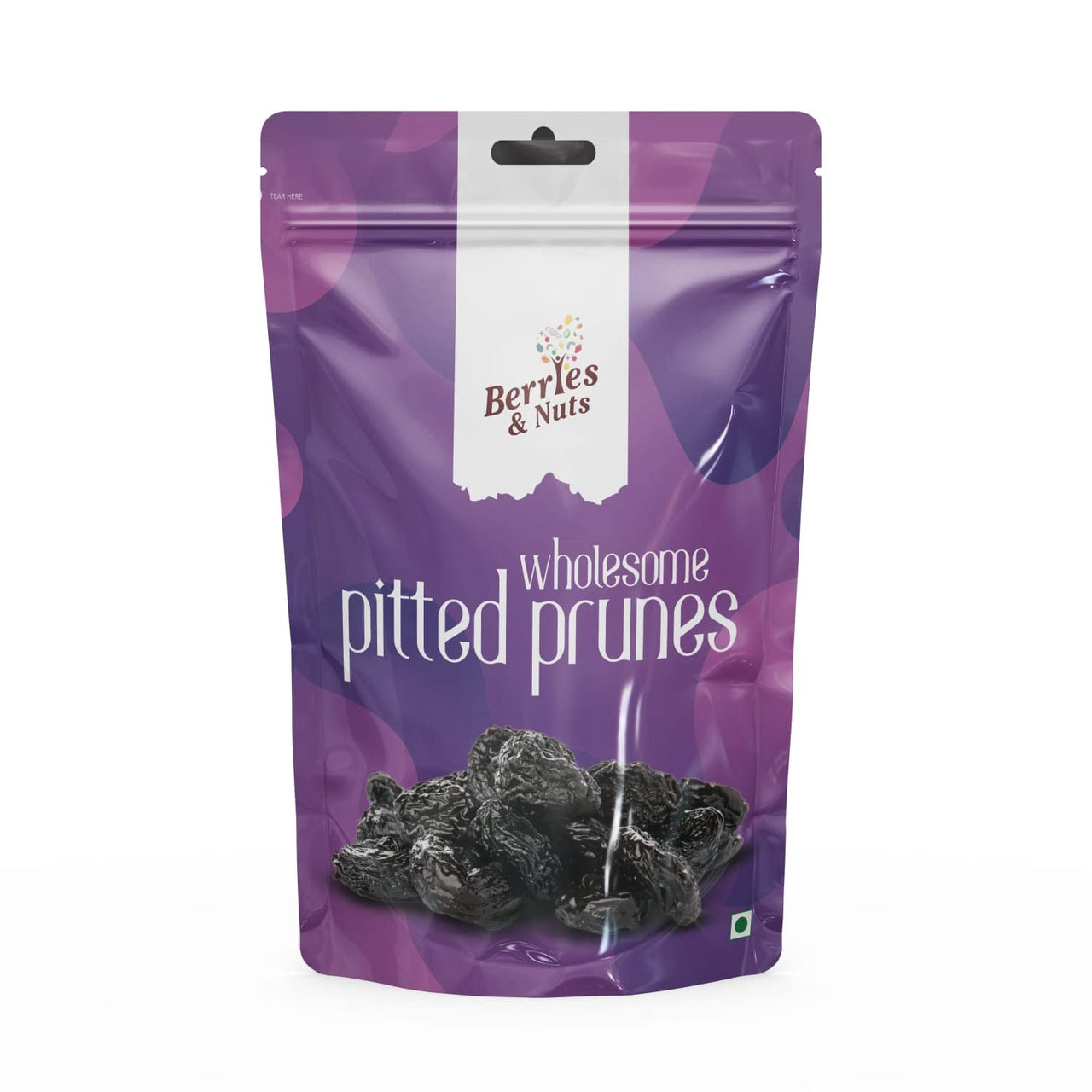 Berries And Nuts Dried Prunes-1 Kg|Rich In Fiber,Antioxidants,No Added Sugar|Pitted Prunes|California Prunes|Dried Plums