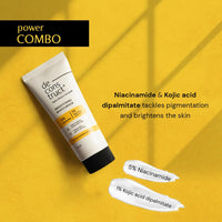 Deconstruct Brightening Face Cream | 5% Niacinamide + 1% Kojic Acid + 5%VitaminC + VitaminE | For Dark Spots and Uneven Skin Tone | 50 gm each | Pack of 2