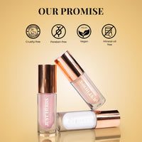 Just Herbs Glaze Silver Nectar Ultra Radiance | Ultra Shimmery Shine | Long Stay | Mess Free | Dewy Finish with Shea Butter and Aloe Vera Liquid Highlighter | All Skin Types | For Women 6g