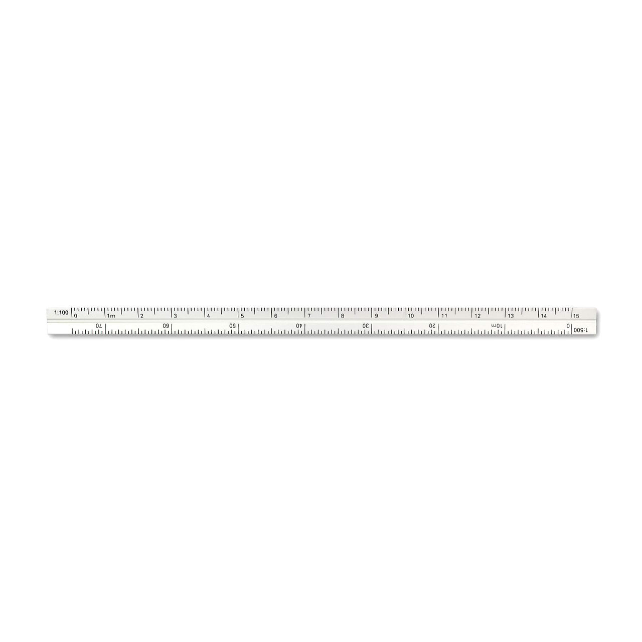 Alumicolor 3610-1 Aluminum Combination Pocket Scale, 6IN, Silver 6 Inch