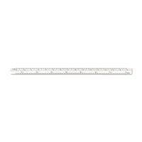 Alumicolor 3610-1 Aluminum Combination Pocket Scale, 6IN, Silver 6 Inch