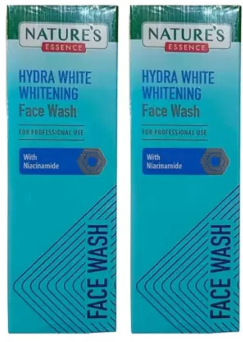 Nature's Essence Hydra White Whitening Face Wash 100 ml With Niacinamide PACK OF 2