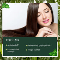 INDUS VALLEY Organic Hibiscus Powder For Hair Care (Hibiscus + Brahmi + Tulsi Powder) -100g *3= 300g
